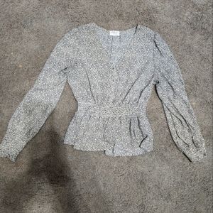 Sienna Sky Animal Print Blouse